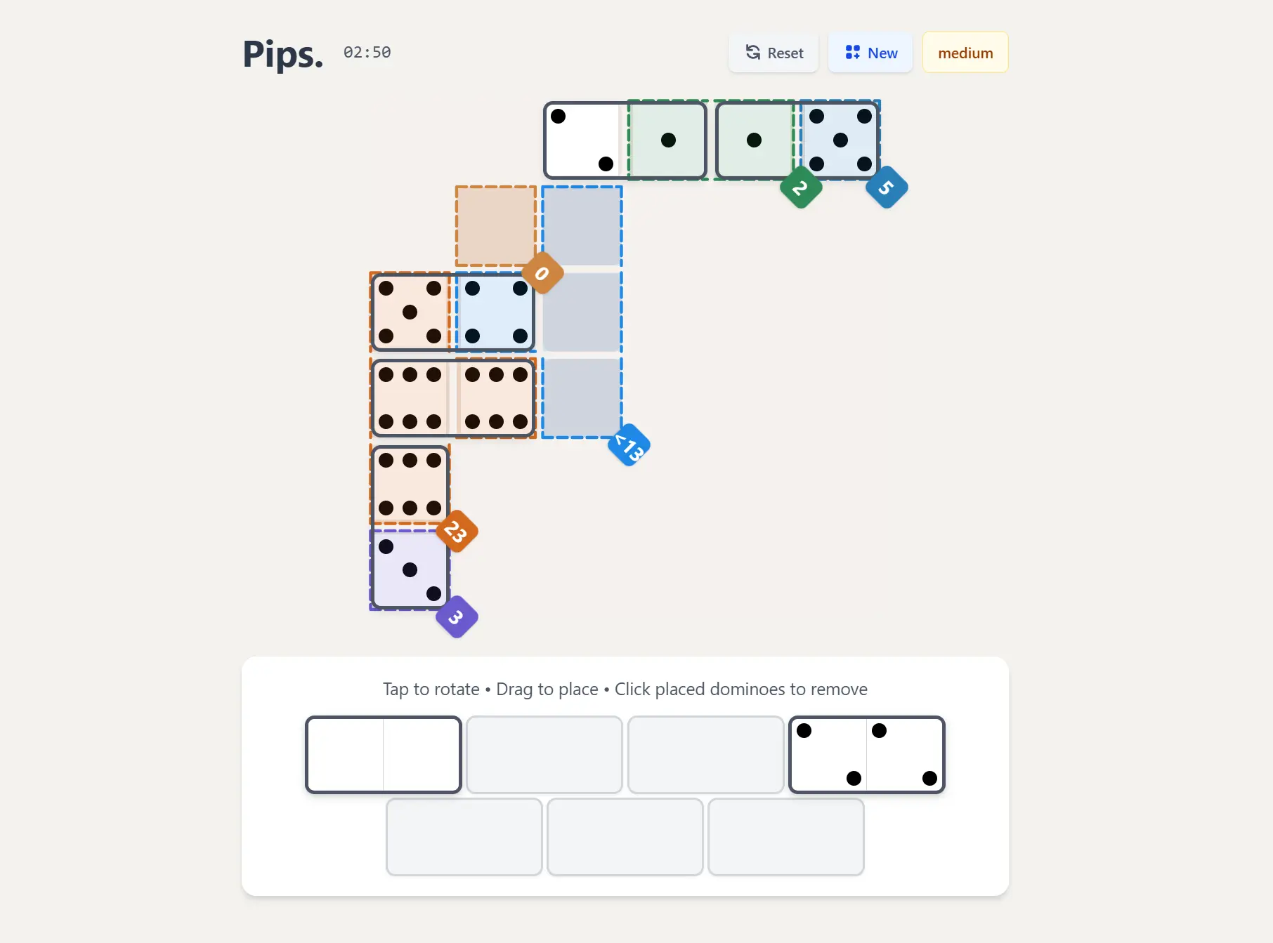 Pips NYT Gameplay: Successfully playing Pips NYT game